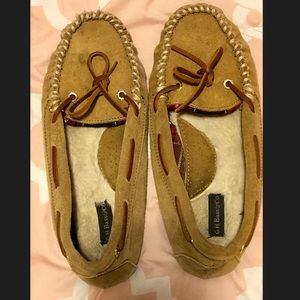 G.H.Bass brown slippers